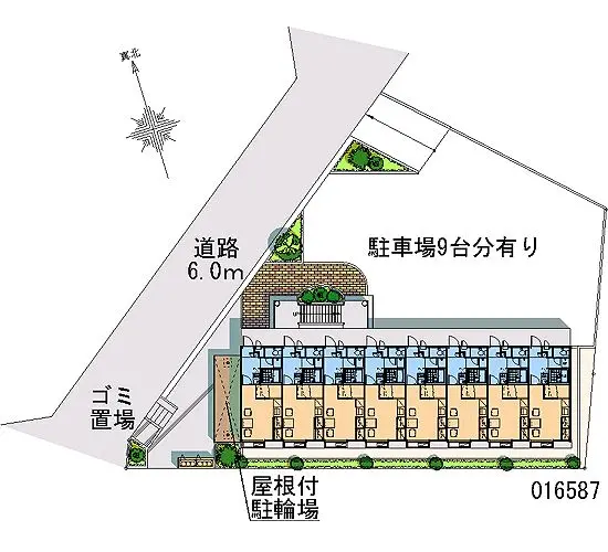 ★手数料０円★富津市大堀２丁目　月極駐車場（LP）